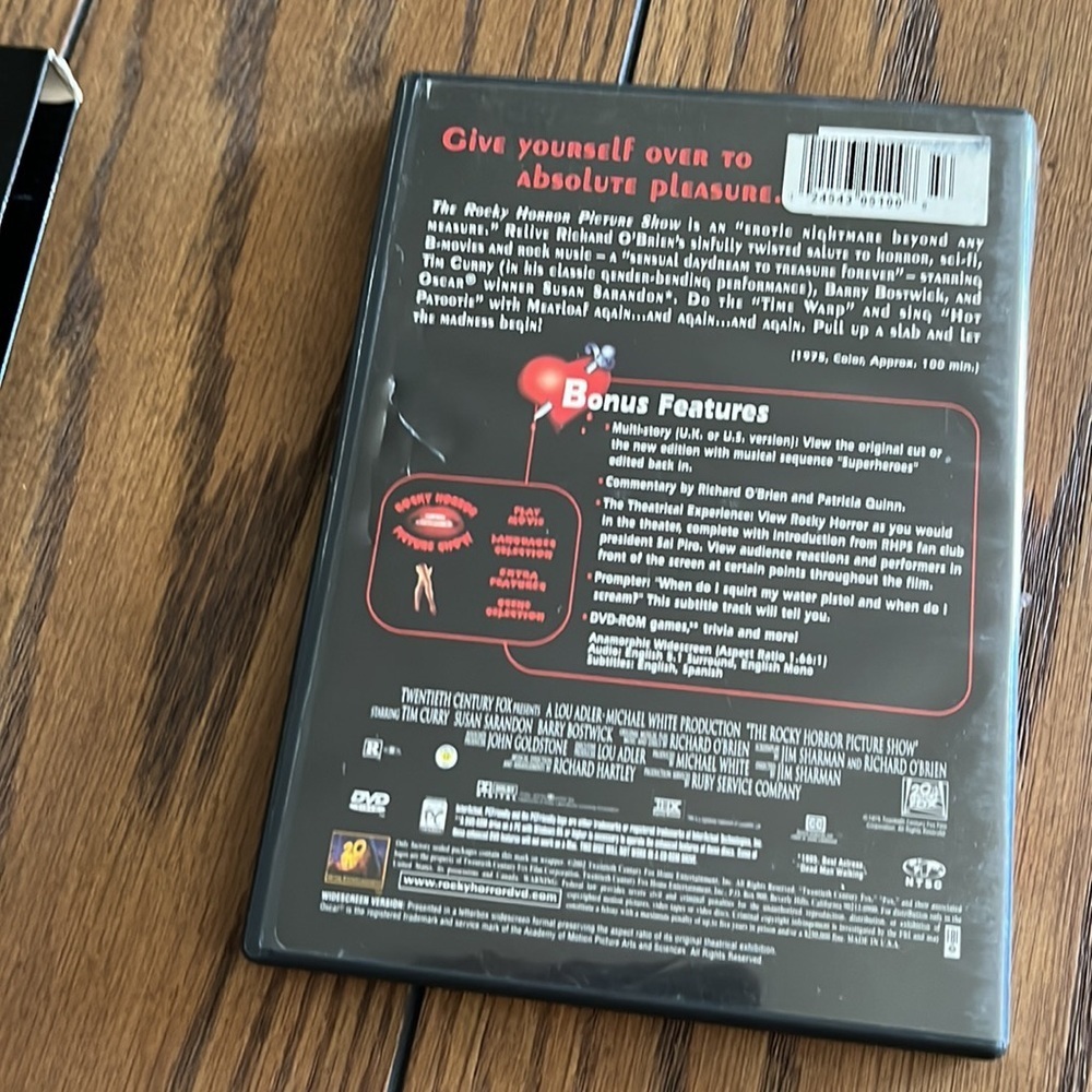 Rocky Horror DVD 🥰25 Anniversary edition - Picture 4 of 5
